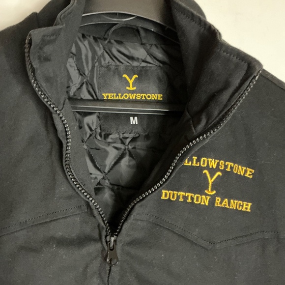Yellowstone Men’s micro fleece lined vest size M Like New - Picture 3 of 6